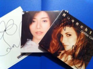 photos with autograph given in person from Jun and Debbie